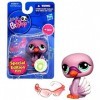 Littlest Pet Shop Single Pack Special Edition Bobble Head Pet Figure - 1400 Purple Swan with Glasses by hasbro