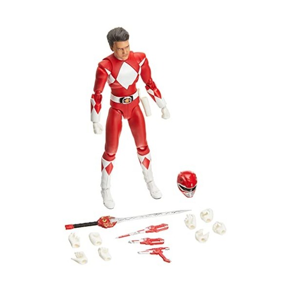 Bandai Tamashii Nations S.H. Figuarts Power Rangers SDCC 2018 Red Ranger Figurine daction