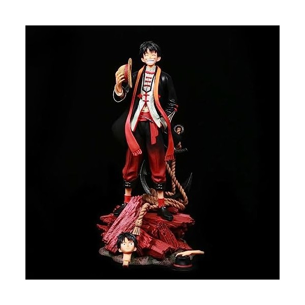 PIZEKA Ornement De Poupée Modèle De Statue De Luffy en Une Pièce Chiffre Danime Figurines Animées Statues Statiques en PVC O