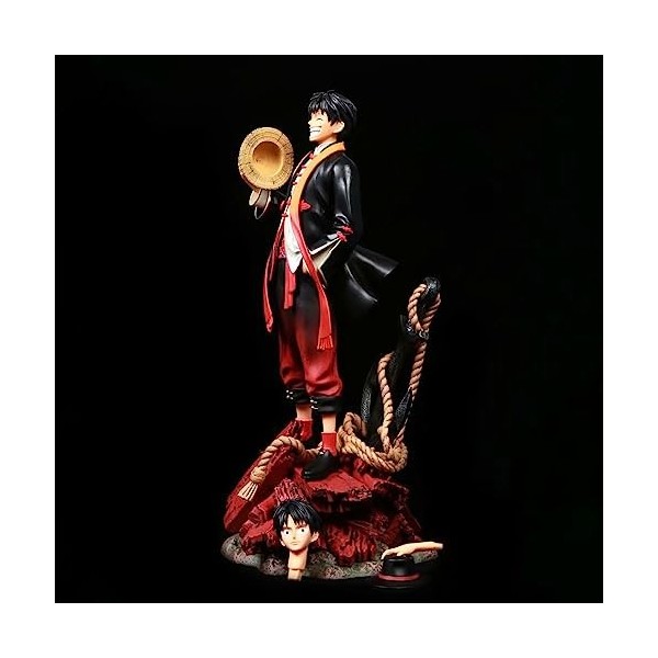 PIZEKA Ornement De Poupée Modèle De Statue De Luffy en Une Pièce Chiffre Danime Figurines Animées Statues Statiques en PVC O