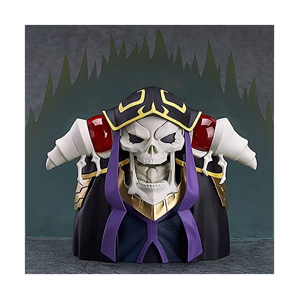 La poupée modèle Q version Ainz Ooal Gown, le personnage du suzerain oriental manga, la posture debout, y compris les express