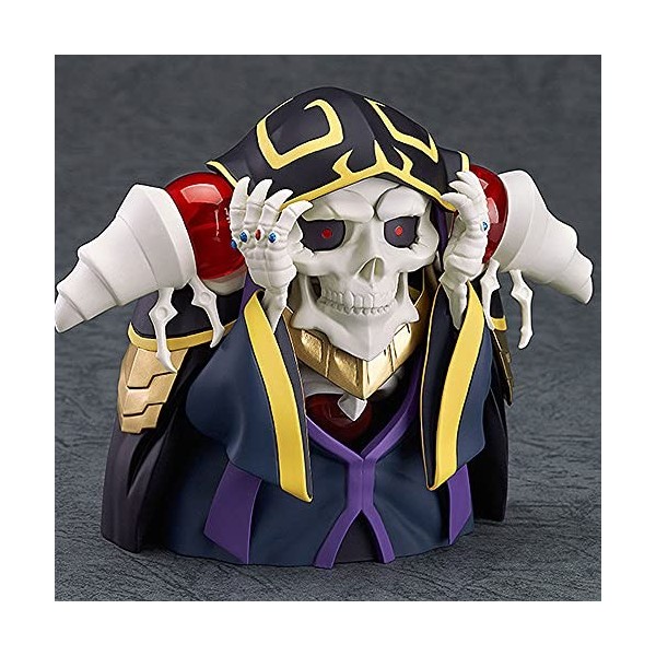 La poupée modèle Q version Ainz Ooal Gown, le personnage du suzerain oriental manga, la posture debout, y compris les express