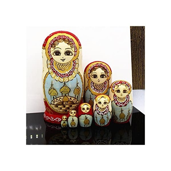 Poupées Gigognes Russes En Bois 5 Couches Motif Panda - Jouet Empilable Décoration Maison - Cadeau Enfants Et Collection