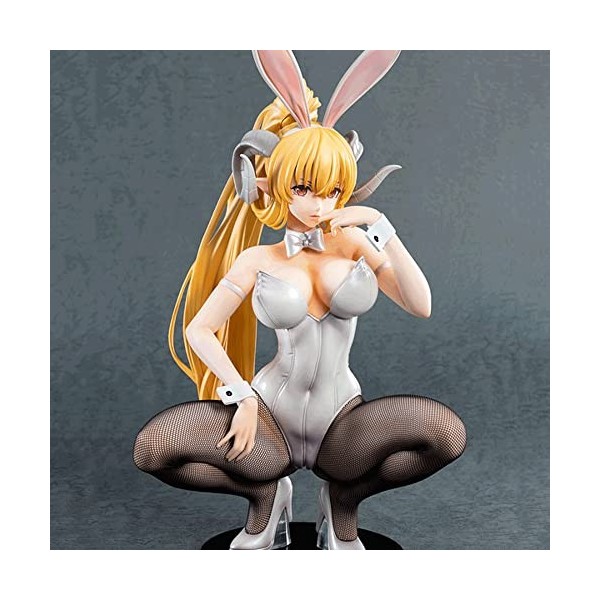RIZWELLA Figurine Ecchi Sin Nanatsu No Taizai - Lucifer - B-Style - 1/4 - Bunny Ver. Corps Mou Mignon Fuite Gros Seins Anime 