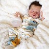 Silicone Full Body Reborn Toddler Dolls Smile Sleeping Boy/Girl Reborn Baby Dolls 19inch Nouveau-né Poupées Baby Dolls Qui On