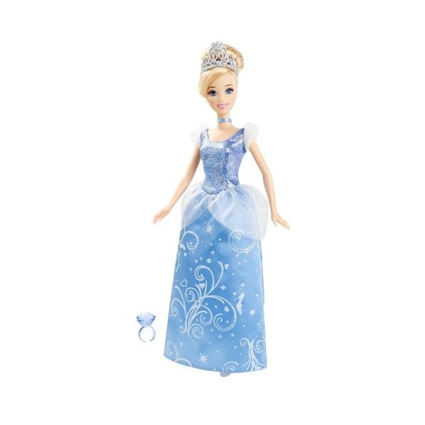 Disney Princesses - X2843 - Poupée et Mini-Poupée - Cendrillon Paillettes