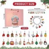 DIY Calendrier de LAvent Boîte Aveugle pour Enfants Filles 1 Bracelet/1 Collier/22 Accessoires 24 Jours Calendriers de Compt