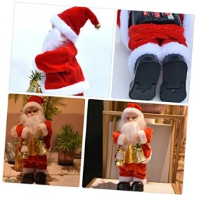 ibasenice 2 Pièces Jouets pour Enfants du Père Noël Jouet pour Enfants Ensemble De Jeu pour Enfants Jouets Musicaux Cadeaux D