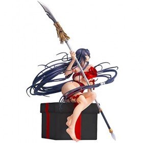 IMMANANT Chiffre danime Figurine ECCHI Unchou Kan-u Rouge Ver. Figurine complète Vêtements Amovibles Modèle de Personnage de