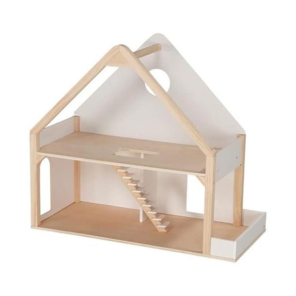 Goki 51523 Maison de poupée à 2 étages en Bois 74 x 33,5 x 66 cm