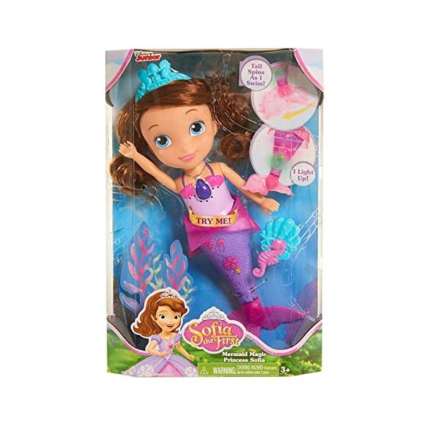 Disney Sofia The First Mermaid Magic Princess Sofia Doll by Just Play