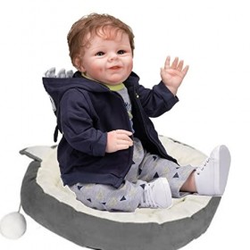 Poupée réaliste en silicone de 55,9 cm – Poupées Reborn pour filles, le meilleur anniversaire