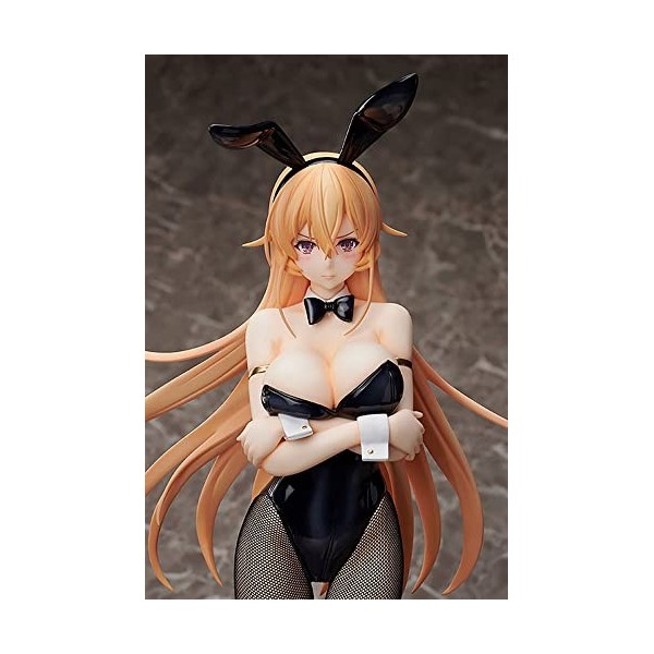 IMMANANT Nakiri Erina - 1/4 - Bunny Ver. Chiffre danime Figurine Ecchi Statue de Personnage de Dessin animé Cadeau de Collec