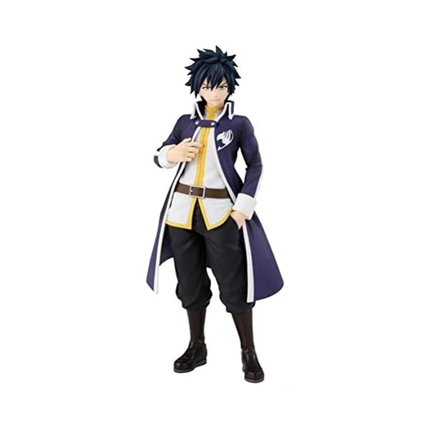 WENCY Fairy Tail Action Figure Gray Fullbuster 17cm Statue Décoration Anime Character Modèle Poupée Enfant Jouet Collection S