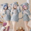 NATSYSTEMS Chiffre danime Re: Zero Ram＆REM＆Emilia Personnages Mignons Poupée Jouet Modèle Loli Décoration de Statues 15 cm/5