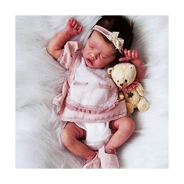 OxaLA Reborn Dolls – Poupées pour bébés, Grand Corps Complet en Silicone de 45,7 cm, Aspect réel, Nouveau-né réaliste, poupée