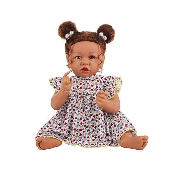 Reborn Baby Dolls Fille 22 Pouces 58 Cm Vinyle Silicone Corps Complet Réel À La Recherche De Bébé Reborn Poupées Douce Peau F