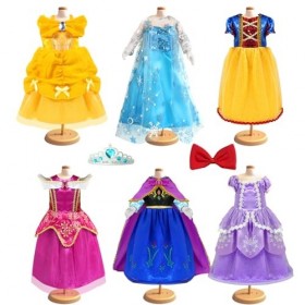 Vêtements et accessoires de poupée de 45,7 cm – 6 ensembles différents costumes de princesse pour poupées de 45,7 cm