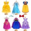 Vêtements et accessoires de poupée de 45,7 cm – 6 ensembles différents costumes de princesse pour poupées de 45,7 cm