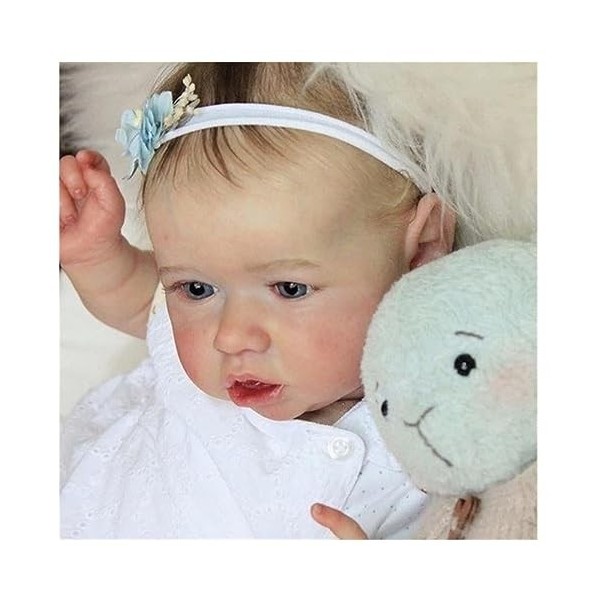 Poupées - Elles mesurent 22 Pouces de Hauteur, poupée bébé réaliste, Douce et réaliste, Jouets de poupée Nouveau-né Mignons, 