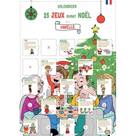 Calendrier de l’avent Famille – 25 jeux en Famille pour Enfants 2 à 10 ans - Calendrier de lavent enfant et famille à person