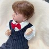 Poupées Reborn réalistes de 55,9 cm - En silicone - Pour un anniversaire, un mariage, une fête - F-Boy