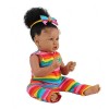 Poupées Reborn Noires, 22 Pouces, bébé garçon réaliste en Silicone Souple, Vinyle réaliste, Nouveau-né Fille avec Les Yeux fe