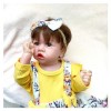 Poupées réalistes en Vinyle réaliste en Silicone Souple pour bébé garçon de 55,9 cm, avec Corps Doux et réaliste Qui Ont lai
