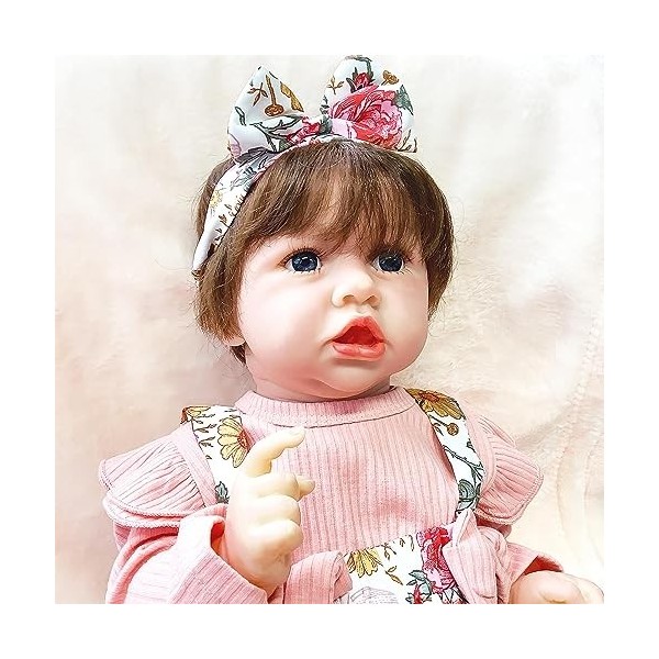 Poupées pour Filles de 3 Ans – Elles mesurent 55,9 cm de Haut, poupée endormie réaliste, Faite à la Main, Yeux fermés, Cadeau