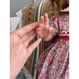 Poupées bébés Reborn 60CM Poupée Faite à la Main Réaliste Poupées Reborn Toddler Princesse Fille Yeux Bruns Baby Dolls de la 