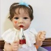 Poupées Reborn de 55,9 cm, poupées Reborn Reborn qui ont lair réelles, cadeaux danniversaire pour enfants