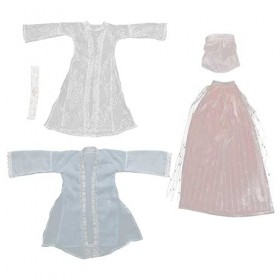 Antique Hanfu Longueur Jupe Ball Jointed Doll Vêtements Costume pour Environ 60CM Poupées SD, Accessoires Vêtements Poupée BJ