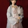 Antique Hanfu Longueur Jupe Ball Jointed Doll Vêtements Costume pour Environ 60CM Poupées SD, Accessoires Vêtements Poupée BJ