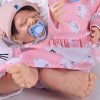 Poupées bébé nouveau-né en silicone - 46 cm - Poupée bébé - Le meilleur anniversaire, B