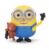 Les Minions – Minion Bob avec son Ours en Peluche – Figurine Parlante Version Anglaise