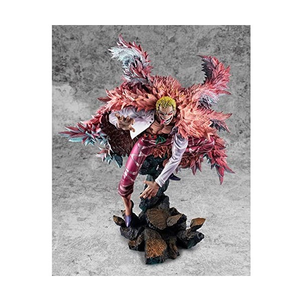 PEPPITHREADS Figurine dAnime One Piece - Donquixote Doflamingo - Heavenly Demon Fighting State, 34cm/13.4in Anime Classic Ba