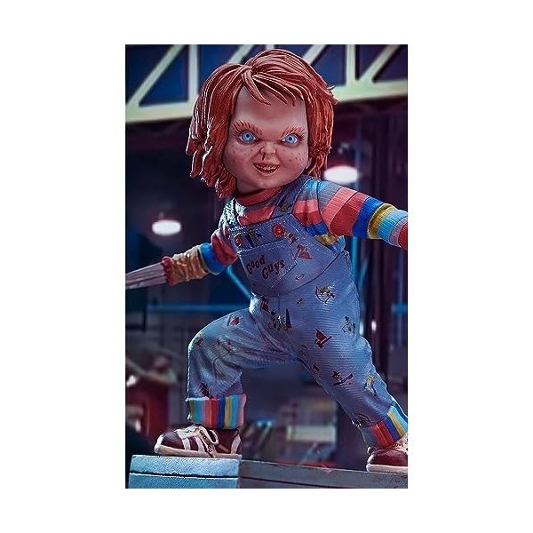 Iron Studios Chucky, la poupée de Sang Statuette 1/10 Art Scale Chucky 15 cm