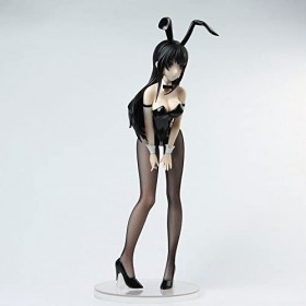 IMMANANT Chiffre danime Figurine ECCHI Mai Sakurajima Bunny Ver. Figurine complète 1/4 Vêtements amovibles jolie fille Loli 
