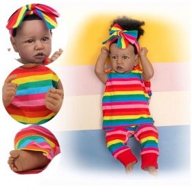Poupées réalistes en Vinyle réaliste en Silicone Souple pour bébé garçon de 55,9 cm, avec Corps Doux et réaliste Qui Ont lai