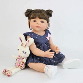 20" ES Full Body Silicone Vinyle Réaliste À La Main Bébé Fille Poupée Reborn Poupée Enfants Cadeau danniversaire Jouet pour 