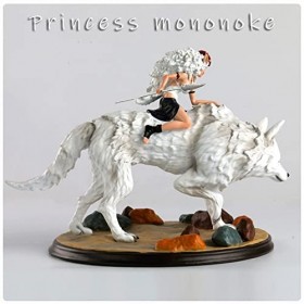Hayao Miyazaki Mononoke Princess Anime Figurin, Figurine dAction Respectueuse de lenvironnement Anime Battle Series, Modèle