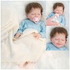 Poupée Reborn réaliste en Silicone, 45,7 cm, Douce et Mignonne, bébé Qui a lair réel, Convient aux Enfants de Plus de 3 Ans,