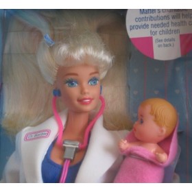Barbie Dr Doll w Baby Doll 1993 