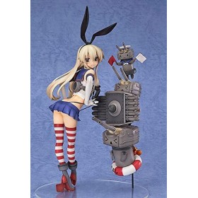 QDLONG Kantai Collection Kan Colle Rensouhou-chan Shimakaze Échelle 1: 8 Mignonne Loli Beautiful Girl Anime Figure/Poupée/Sta