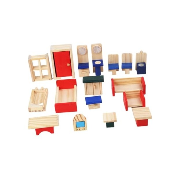 Toyvian 1 Ensemble De Maison De Jeu pour Animaux De Compagnie Maison De Hamster Jouets De Construction De Maison De Poupée Si