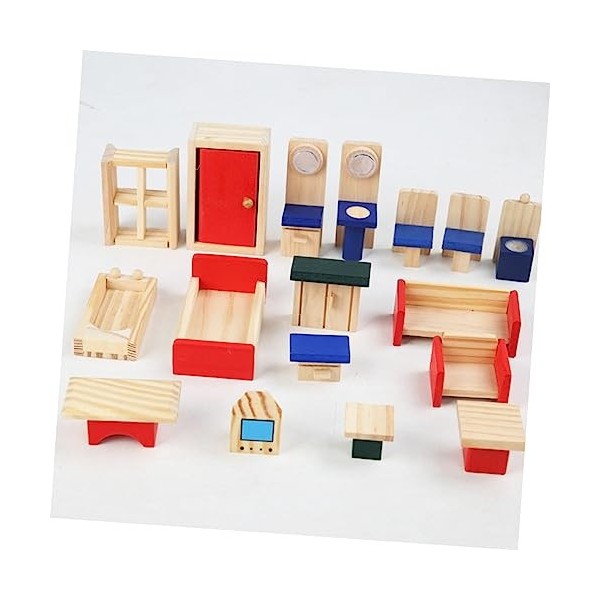 Toyvian 1 Ensemble De Maison De Jeu pour Animaux De Compagnie Maison De Hamster Jouets De Construction De Maison De Poupée Si