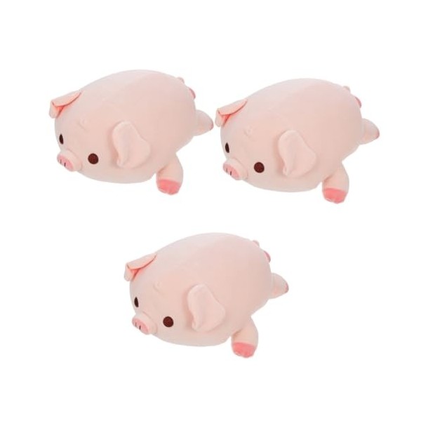 ibasenice 2 Pièces Cochon Poupée Voiture Oreiller pour Enfants Oreiller pour Lit Enfants Canapés Doux Canapé Voitures Jouet J