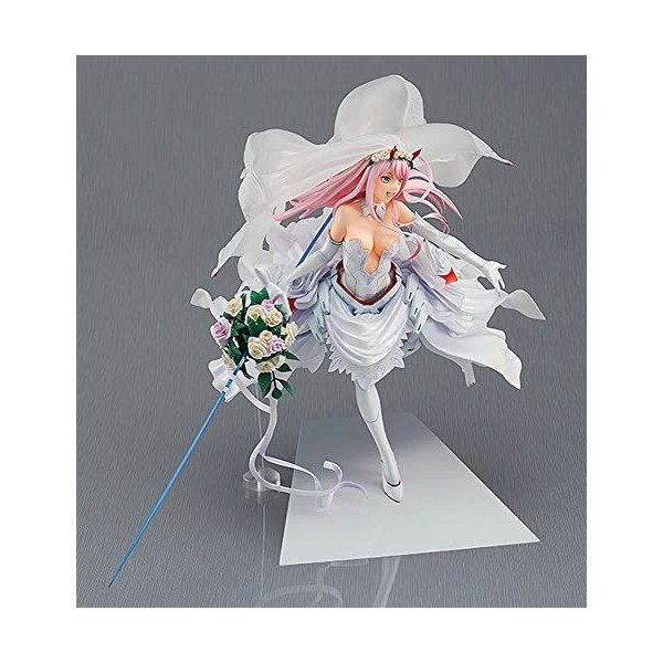 COCOMUSCLES Darling in The FranXX - Zero Two - 1/7 - for My Darling - Figurine Complète - Figurine Anime - Figurine PVC - Col