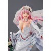 COCOMUSCLES Darling in The FranXX - Zero Two - 1/7 - for My Darling - Figurine Complète - Figurine Anime - Figurine PVC - Col