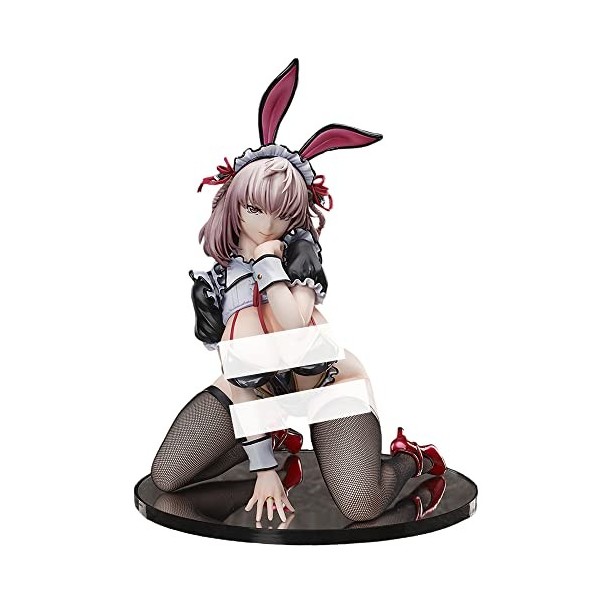 PIELUS Ecchi Figure Original -Nogami Sara- 1/4 Bunny Ver. Anime Girl Figure Amovible Vêtements Action Figurines Hentai Figure